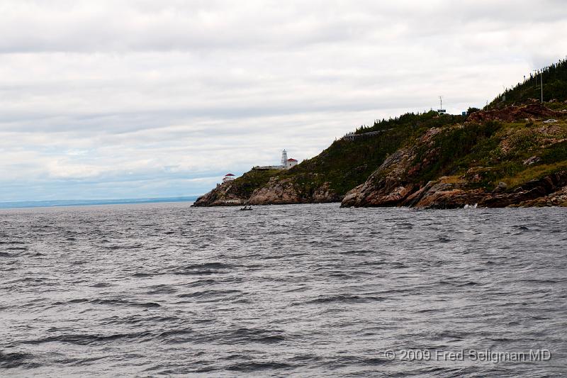 20090831_125008 D3.jpg - Crossing the Saguenay River at Tadousac.  The river empties into the St Lawrence